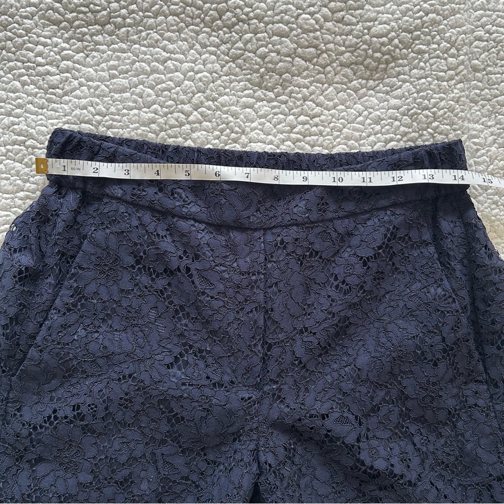J.Crew Women' Lace sleeveless Peplum Top & Pants Set - Picture 9 of 9